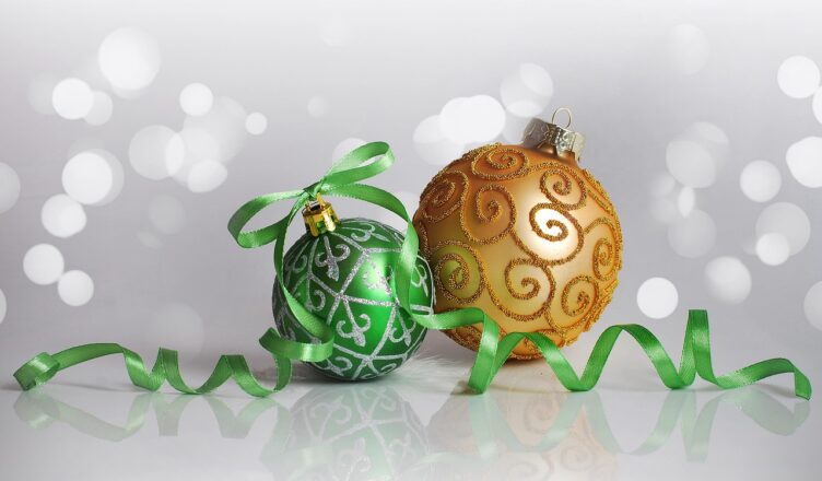 christmas decorations, christmas, decor, holiday, ornament, style, bright, green, bow, golden, christmas ball, christmas, christmas, christmas, christmas, christmas